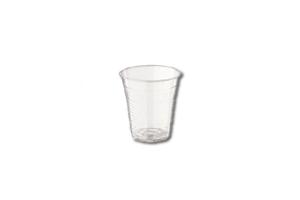 Bicchiere bio per bevande fredde in fibra di mais PLA 160/170 ml  - Bicchieri e tappi compostabili